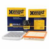 HENGST FILTER Luftfilter E352L + Ölfilter H90W03 + Filter, Innenraumluft E910LC