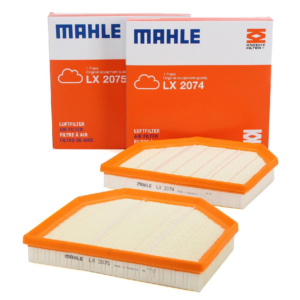 MAHLE Luftfilter LX 2074 + Luftfilter LX 2075