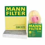 MANN-FILTER Filter, Innenraumluft CUK 3172 + Luftfilter C 14 114