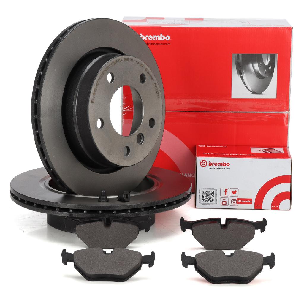 BREMBO Bremsbelagsatz, Scheibenbremse P 06 025 + Bremsscheibe 09.7727.11 Bild BREMBO Bremsbelagsatz, Scheibenbremse P 06 025 + Bremsscheibe 09.7727.11