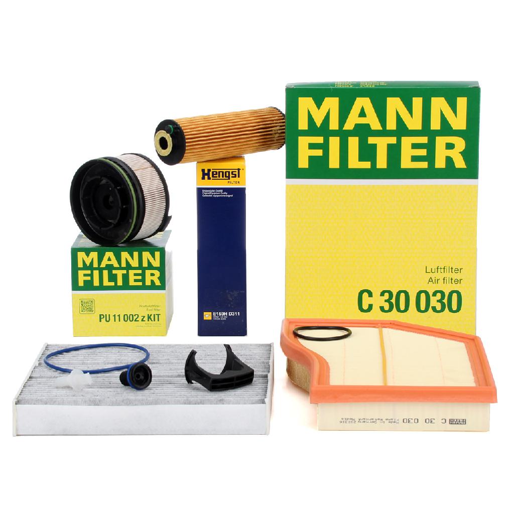 Filterset 4-tlg für MERCEDES W177 V177 W247 C118 X118 H247 X247 180d 200d 220d OM654