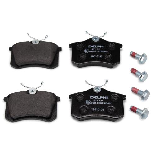 DELPHI Bremsscheibe BG2753C + Bremsbelagsatz, Scheibenbremse LP571 Bild DELPHI Bremsscheibe BG2753C + Bremsbelagsatz, Scheibenbremse LP571