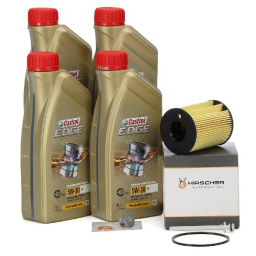 4L CASTROL Edge Motoröl 5W30 + HIRSCHER Ölfilter MINI R56 R55 One D / Cooper D 9HZ Bild 4L CASTROL Edge Motoröl 5W30 + HIRSCHER Ölfilter MINI R56 R55 One D / Cooper D 9HZ