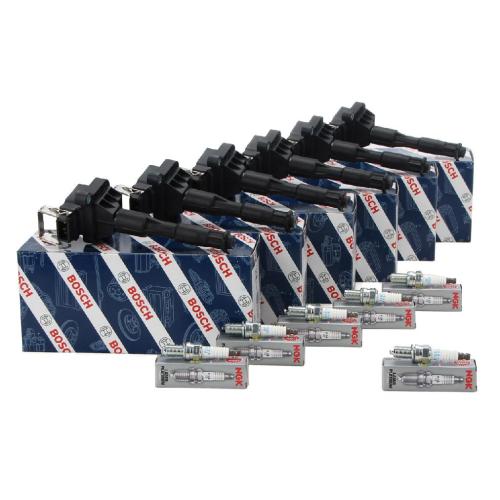 NGK Zündkerze 91715 BOSCH Zündspule 0 221 504 029 Bild NGK Zündkerze 91715 BOSCH Zündspule 0 221 504 029