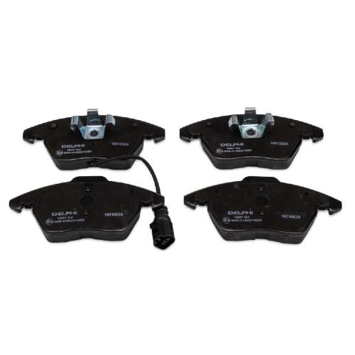 DELPHI Bremsbelagsatz, Scheibenbremse LP1837 + Bremsscheibe BG3035C Bild DELPHI Bremsbelagsatz, Scheibenbremse LP1837 + Bremsscheibe BG3035C