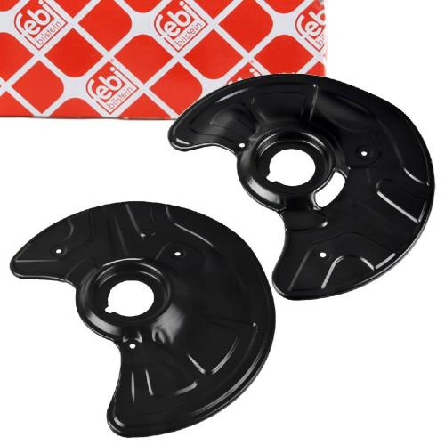 FEBI BILSTEIN Spritzblech, Bremsscheibe 174918 + Spritzblech, Bremsscheibe 174919 Bild FEBI BILSTEIN Spritzblech, Bremsscheibe 174918 + Spritzblech, Bremsscheibe 174919