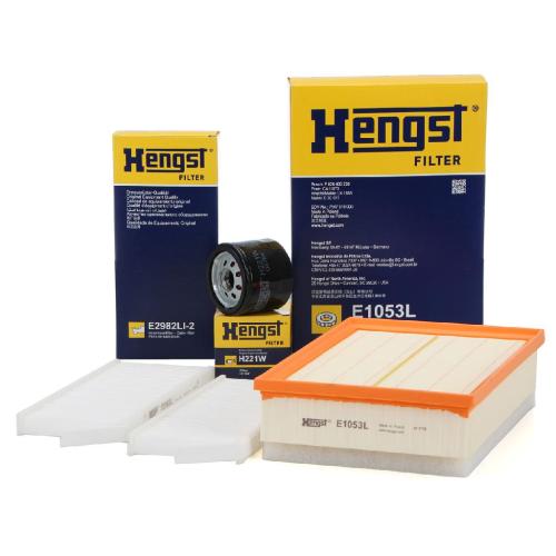 HENGST FILTER Filter, Innenraumluft E2982LI-2 + Ölfilter H221W + Luftfilter E1135L Bild HENGST FILTER Filter, Innenraumluft E2982LI-2 + Ölfilter H221W + Luftfilter E1135L