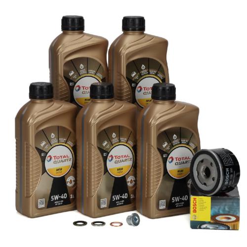 5L TOTAL QUARTZ 9000 ENERGY 5W-40 Motoröl + BOSCH Ölfilter DACIA NISSAN OPEL RENAULT Bild 5L TOTAL QUARTZ 9000 ENERGY 5W-40 Motoröl + BOSCH Ölfilter DACIA NISSAN OPEL RENAULT