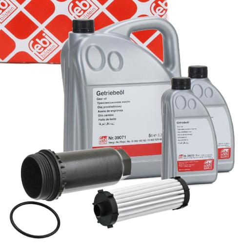 FEBI BILSTEIN Schaltgetriebeöl 39071 + Hydraulikfilter, Automatikgetriebe 104788 + Schaltgetriebeöl 39070 Bild FEBI BILSTEIN Schaltgetriebeöl 39071 + Hydraulikfilter, Automatikgetriebe 104788 + Schaltgetriebeöl 39070