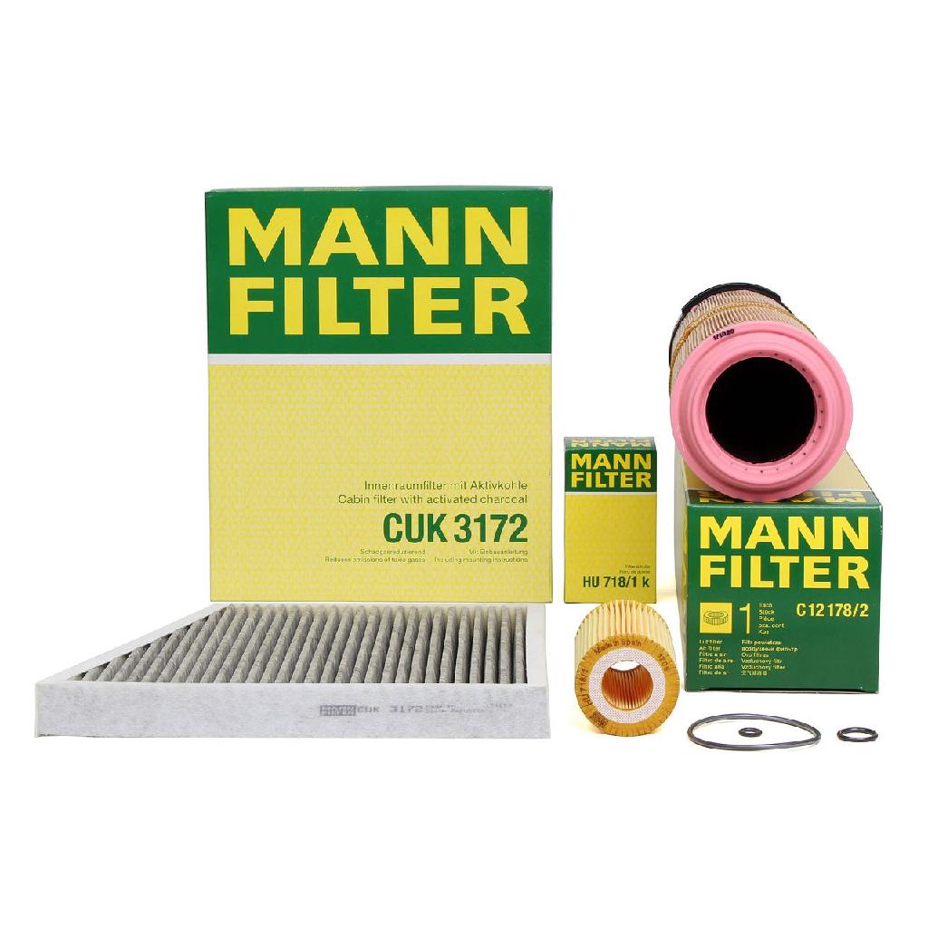 MANN Filterset 3-tlg MERCEDES E-Klasse W211 S211 E200CDI E220CDI 136/170PS OM646 Bild MANN Filterset 3-tlg MERCEDES E-Klasse W211 S211 E200CDI E220CDI 136/170PS OM646