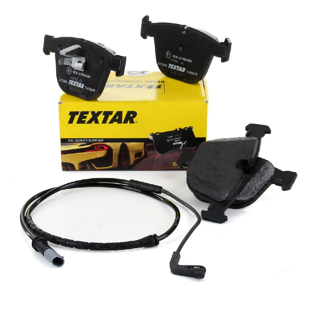 TEXTAR 2373001 Bremsbeläge + Wako BMW X5 E70 X6 E71 E72 bis 04.2010 hinten