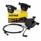 TEXTAR 2373001 Bremsbeläge + Wako BMW X5 E70 X6 E71 E72 bis 04.2010 hinten