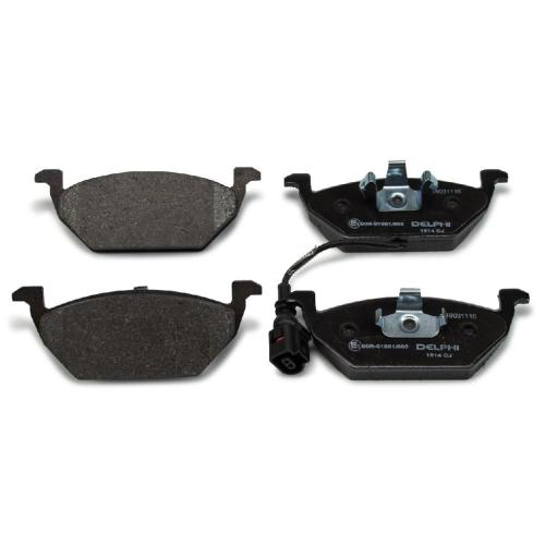 DELPHI Bremsbelagsatz, Scheibenbremse LP1514 + Bremsscheibe BG3208C Bild DELPHI Bremsbelagsatz, Scheibenbremse LP1514 + Bremsscheibe BG3208C