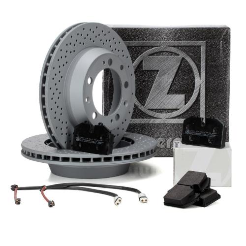 ZIMMERMANN Bremsscheiben + pb:z Beläge + Wako PORSCHE 993 3.6 Carrera bis 12.1994 hinten Bild ZIMMERMANN Bremsscheiben + pb:z Beläge + Wako PORSCHE 993 3.6 Carrera bis 12.1994 hinten