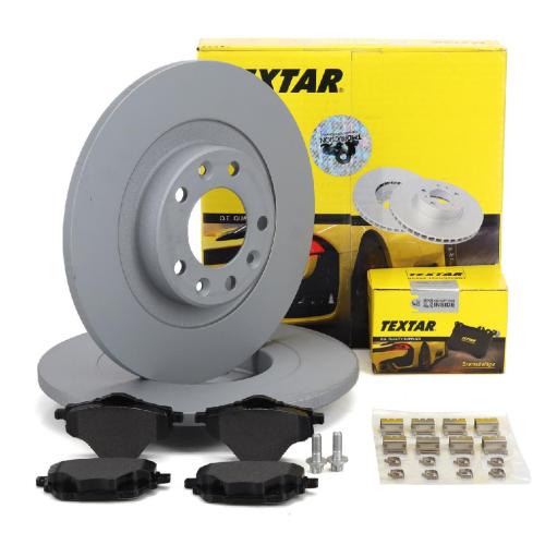 TEXTAR Bremsbelagsatz, Scheibenbremse 2582701 + Bremsscheibe 92267303 Bild TEXTAR Bremsbelagsatz, Scheibenbremse 2582701 + Bremsscheibe 92267303