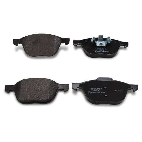 DELPHI Bremsscheibe BG4056C + Bremsbelagsatz, Scheibenbremse LP1869 Bild DELPHI Bremsscheibe BG4056C + Bremsbelagsatz, Scheibenbremse LP1869