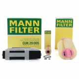 MANN-FILTER Luftfilter C 14 114 + Ölfilter HU 514 x + Filter, Innenraumluft CUK 29 005