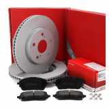 HERTH+BUSS JAKOPARTS Bremsscheibe J3302203 + Bremsbelagsatz, Scheibenbremse J3602018