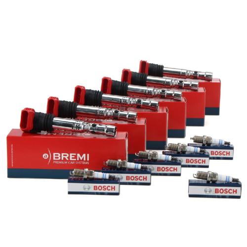 BREMI Zündspule 20125 BOSCH Zündkerze 0 242 236 544 Bild BREMI Zündspule 20125 BOSCH Zündkerze 0 242 236 544