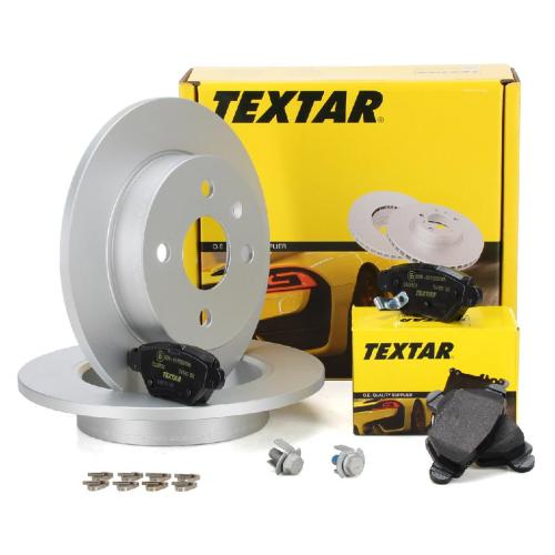 TEXTAR Bremsbelagsatz, Scheibenbremse 2325803 + Bremsscheibe 92092003 Bild TEXTAR Bremsbelagsatz, Scheibenbremse 2325803 + Bremsscheibe 92092003