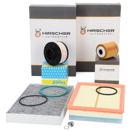 HIRSCHER Filterset 4-tlg CITROEN C3 Aircross II OPEL Crossland X 1.5 BlueHDi 99-120 PS Bild HIRSCHER Filterset 4-tlg CITROEN C3 Aircross II OPEL Crossland X 1.5 BlueHDi 99-120 PS
