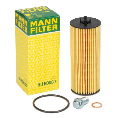 MANN HU6008z Ölfilter + Schraube MERCEDES W176 W212 W463 W166 W221 W222 M133 M278 M157 Bild MANN HU6008z Ölfilter + Schraube MERCEDES W176 W212 W463 W166 W221 W222 M133 M278 M157