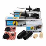FEBI BILSTEIN Reparatursatz, Federbeinstützlager 01117 BILSTEIN Stoßdämpfer 17-047142 + Staubschutzsatz, Stoßdämpfer 11-101291