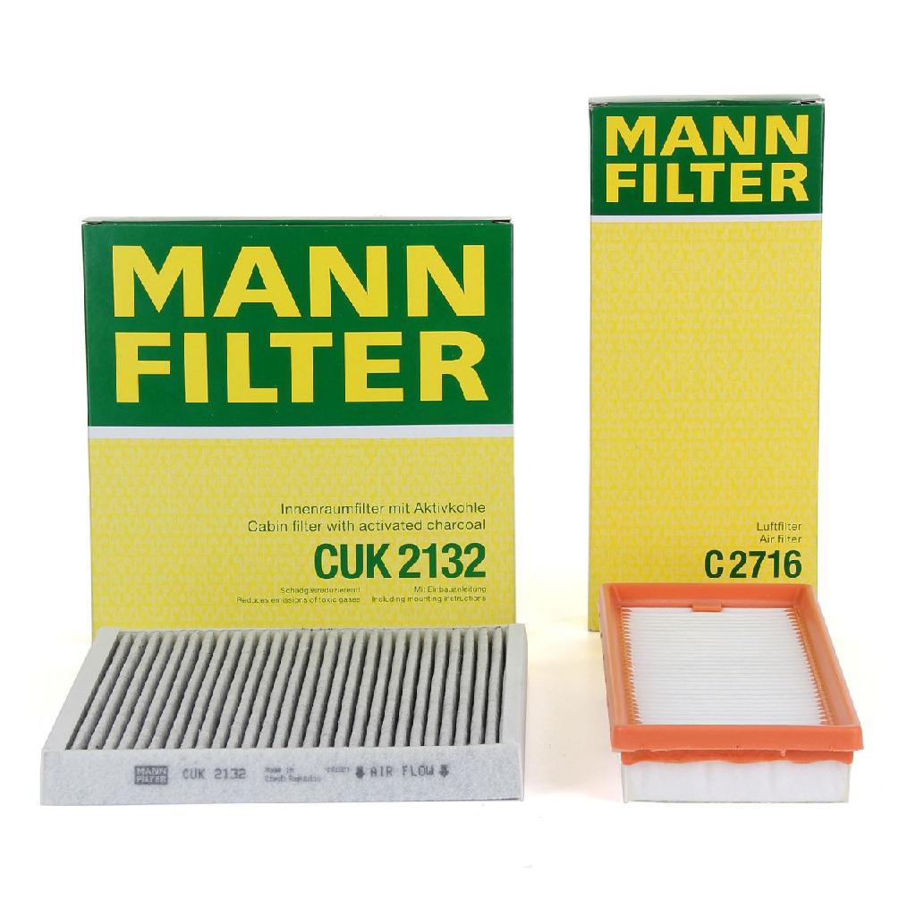 MANN-FILTER Luftfilter C 2716/1 + Filter, Innenraumluft CUK 2132