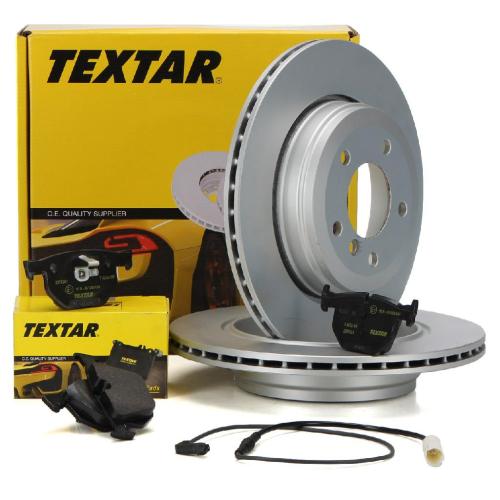 TEXTAR Bremsscheiben + Bremsbeläge + Wako BMW 5er E61 Touring 520-530i 520-530d hinten Bild TEXTAR Bremsscheiben + Bremsbeläge + Wako BMW 5er E61 Touring 520-530i 520-530d hinten