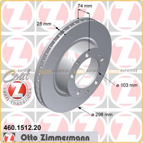 ZIMMERMANN Bremsscheiben pb:z Beläge Wako PORSCHE 944 2.5 T ab 01.87 3.0 S2 ab 01.89 vorne Bild ZIMMERMANN Bremsscheiben pb:z Beläge Wako PORSCHE 944 2.5 T ab 01.87 3.0 S2 ab 01.89 vorne