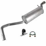 IMASAF Endschalldämpfer 71.85.47 FA1 Halter, Abgasanlage 113-741 + Rohrverbinder, Abgasanlage 921-958