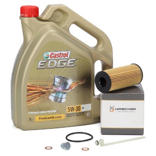 5L CASTROL EDGE 5W-30 M LL-04 Motoröl HIRSCHER Ölfilter BMW F20/21 F22/23 F30 F32 B37 B38 Bild 5L CASTROL EDGE 5W-30 M LL-04 Motoröl HIRSCHER Ölfilter BMW F20/21 F22/23 F30 F32 B37 B38