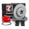 Zimmermann FORMULA F Bremsscheiben + Bel&auml;ge BMW F30-34 F32-36 mit Sportpaket hinten