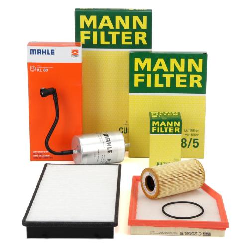 MANN Filterset Filterpaket 4-tlg PORSCHE Boxster (986) 2.5 2.7 S 3.2 204-266 PS Bild MANN Filterset Filterpaket 4-tlg PORSCHE Boxster (986) 2.5 2.7 S 3.2 204-266 PS