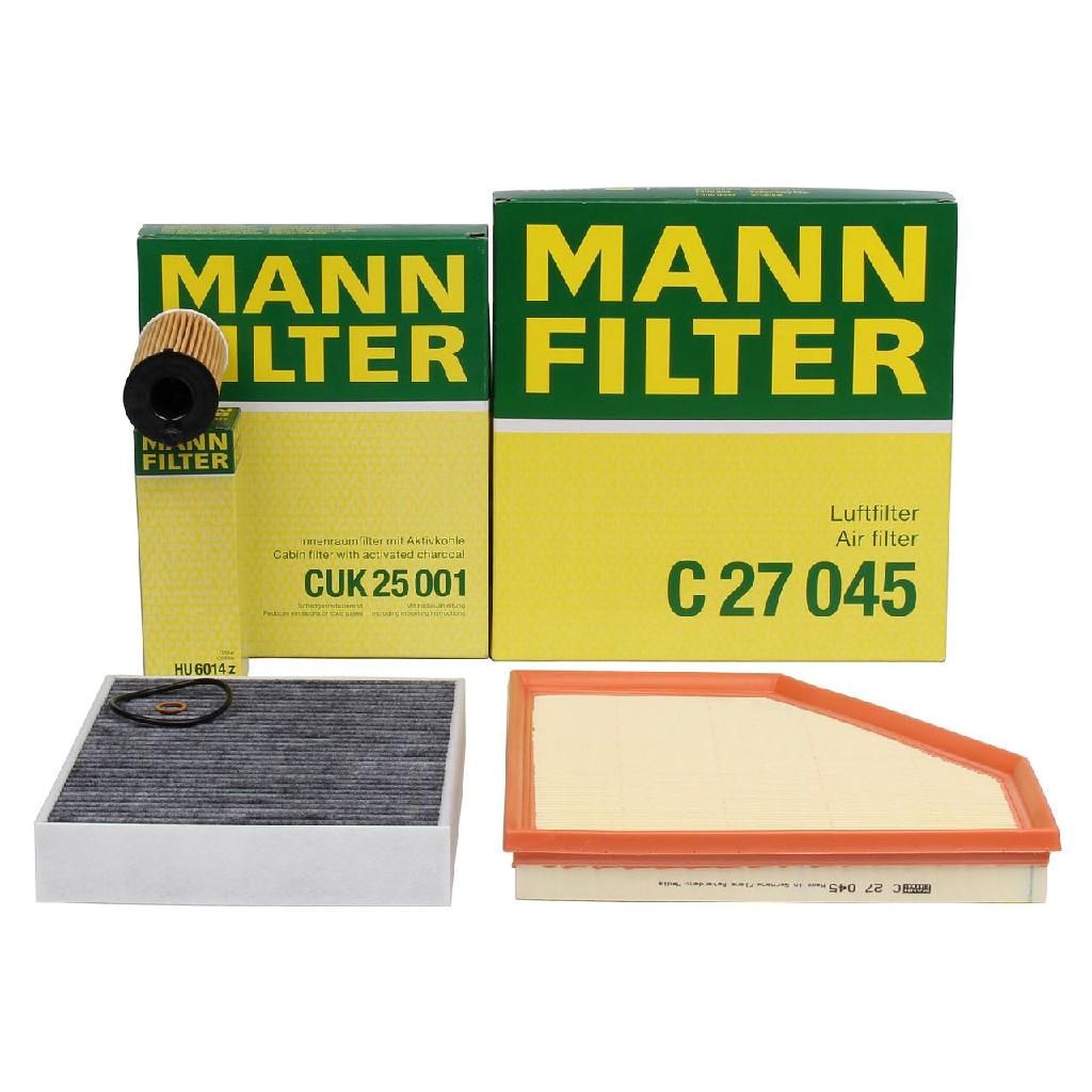 MANN Filterset BMW 1er F20 F21 2er F22 F23 3er F30 F31 F34 4er F32 F33 F36 B48