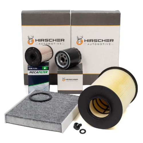 HIRSCHER Filterset Filterpaket 4-tlg FORD Focus / C-Max (DM2) 1.8 TDCi 115 PS Bild HIRSCHER Filterset Filterpaket 4-tlg FORD Focus / C-Max (DM2) 1.8 TDCi 115 PS