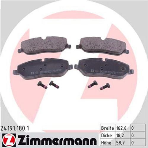 ZIMMERMANN Bremsbelagsatz, Scheibenbremse 24191.180.1 FEBI BILSTEIN Warnkontakt, Bremsbelagverschleiß 31820 Bild ZIMMERMANN Bremsbelagsatz, Scheibenbremse 24191.180.1 FEBI BILSTEIN Warnkontakt, Bremsbelagverschleiß 31820