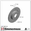 ZIMMERMANN Bremsscheiben + Beläge + Wako MERCEDES SLC SLK R172 180-55AMG 250d/CDI hinten Bild ZIMMERMANN Bremsscheiben + Beläge + Wako MERCEDES SLC SLK R172 180-55AMG 250d/CDI hinten