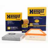 HENGST FILTER Filter, Innenraumluft E1907LC + Ölfilter E40H D105 + Luftfilter E850L