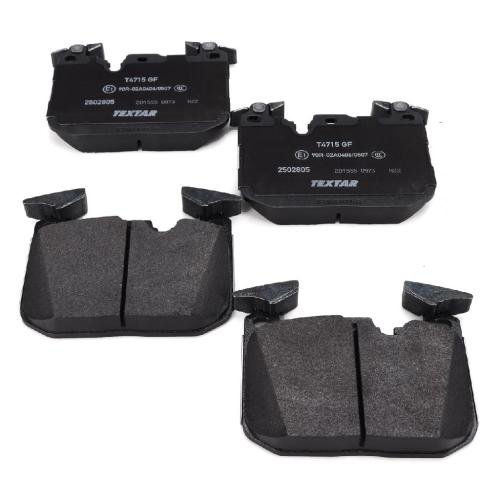 TEXTAR 2502805 Bremsbeläge + Warnkontaktsensor BMW 2er F87 M2 3er F30-34 4er F32-36 vorne Bild TEXTAR 2502805 Bremsbeläge + Warnkontaktsensor BMW 2er F87 M2 3er F30-34 4er F32-36 vorne