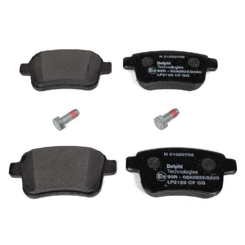 DELPHI Bremsscheibe BG9113RSC + Bremsbelagsatz, Scheibenbremse LP2126 Bild DELPHI Bremsscheibe BG9113RSC + Bremsbelagsatz, Scheibenbremse LP2126