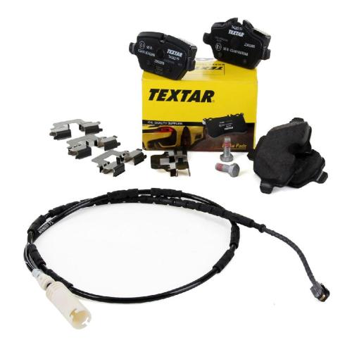 TEXTAR 2362303 Bremsbeläge + Wako BMW 1er E81 E82 E87 3er E90 E92 ab 03.2010 hinten Bild TEXTAR 2362303 Bremsbeläge + Wako BMW 1er E81 E82 E87 3er E90 E92 ab 03.2010 hinten
