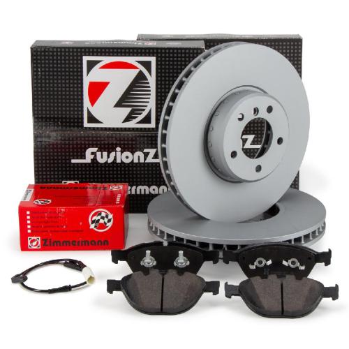 Zimmermann FORMULA F Bremsscheiben + Beläge BMW E60 E61 535d 6er E63 E64 650i 635d vorne Bild Zimmermann FORMULA F Bremsscheiben + Beläge BMW E60 E61 535d 6er E63 E64 650i 635d vorne