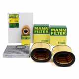 MANN-FILTER Luftfilter C 1869 + Ölfilter HU 9001 x + Filter, Innenraumluft CUK 22 005