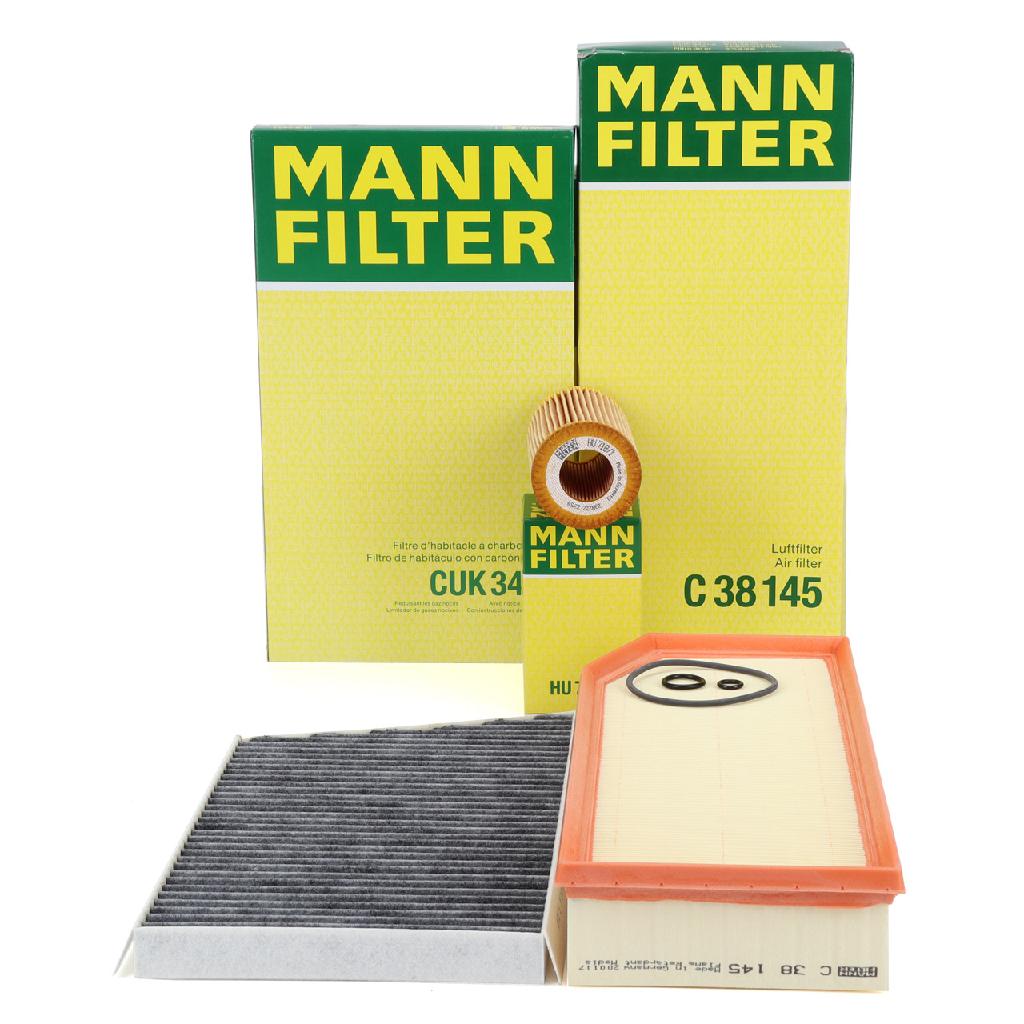 MANN Filterset 3-tlg MERCEDES C-Klasse W203 S203 CL203 C209 200/220/270CDI OM611/612/646