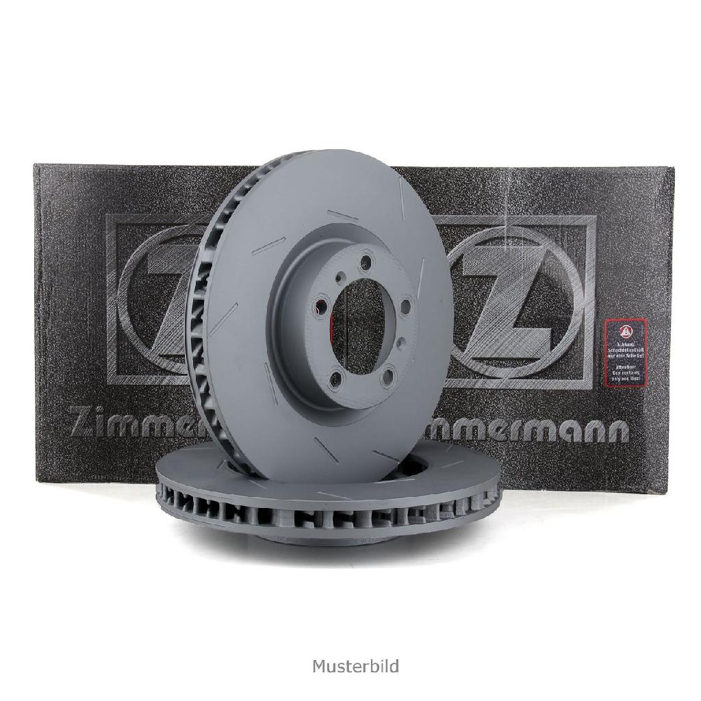 ZIMMERMANN Bremsscheibe 460.1583.20 + Bremsscheibe 460.1582.20