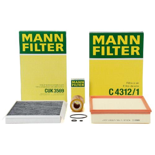 MANN Filterset Filterpaket 3-tlg MERCEDES Sprinter (906) 9-15 CDI OM646 bis 04.2009 Bild MANN Filterset Filterpaket 3-tlg MERCEDES Sprinter (906) 9-15 CDI OM646 bis 04.2009