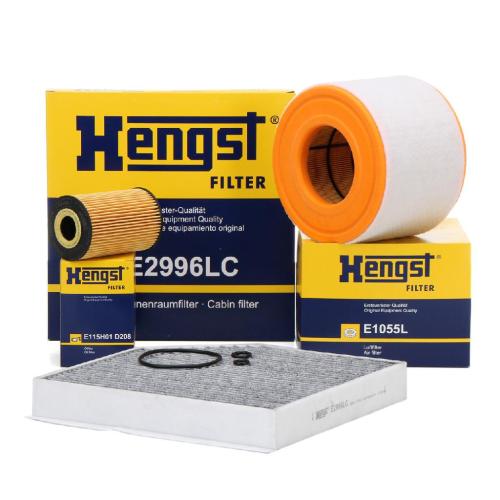 HENGST FILTER Luftfilter E1055L + Ölfilter E115H01 D208 + Filter, Innenraumluft E2996LC Bild HENGST FILTER Luftfilter E1055L + Ölfilter E115H01 D208 + Filter, Innenraumluft E2996LC