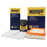 HENGST FILTER Filter, Innenraumluft E2982LI-2 + Ölfilter H11W02 + Luftfilter E1135L