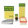 MANN-FILTER Luftfilter C 35 154 + &Ouml;lfilter HU 7020 z + Filter, Innenraumluft CUK 2939